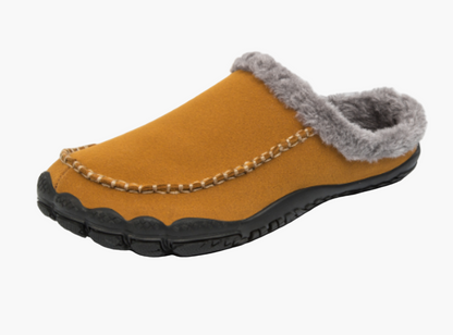 Men's Cozy Slip-On House Slippers with Anti-Slip Sole – Comfortable Luxury for Home Use