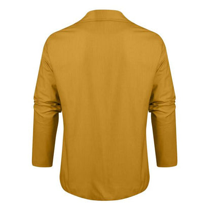 Men's Casual Linen Blazer Lightweight Breathable Smart Style