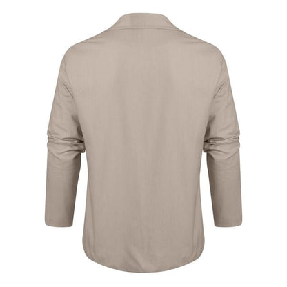 Men's Casual Linen Blazer Lightweight Breathable Smart Style