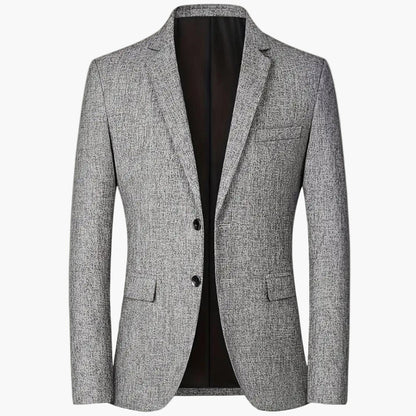 Men's Classic Business Blazer Jacket Tailored Fit Formal Wear