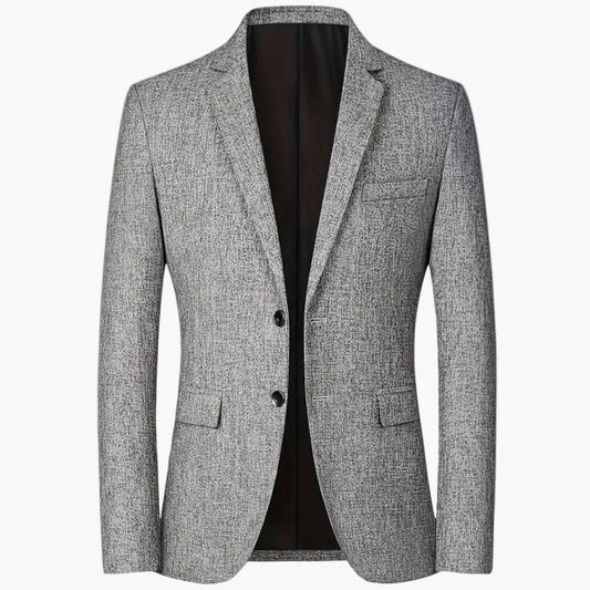 Men's Classic Business Blazer Jacket Tailored Fit Formal Wear