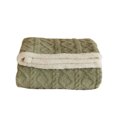 Luxury Ultra-Plush Winter Fleece Blanket – Cozy All-Season Bed Throw for Home & Bedroom