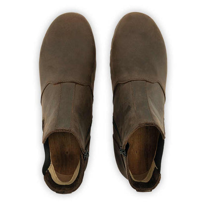 Bernard – Men's Chelsea Boots with Wooden Sole