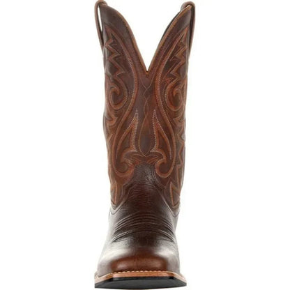 Men's Western Cowboy Boots – Classic Mid-Calf Slip-On for Ranch and Everyday Wear