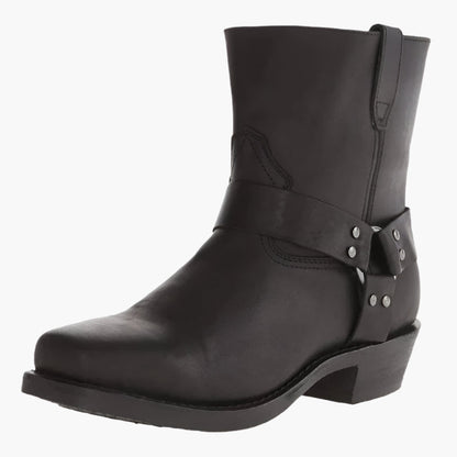 Men's Vintage Western Cowboy Boots - Lightweight Comfort Adventure Style