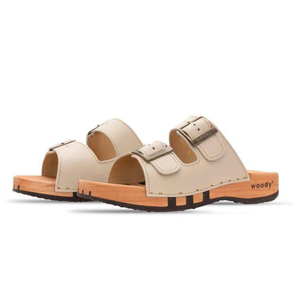 Melissa – Women's Clog Sandal with Flexible Willow Wood Sole