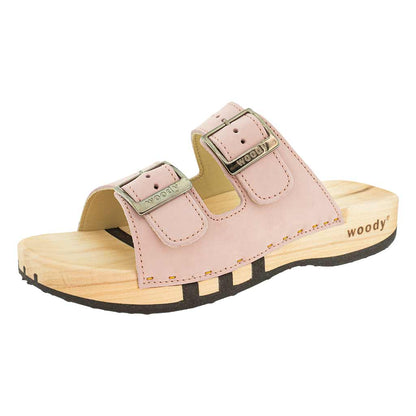 Melissa – Women's Clog Sandal with Flexible Willow Wood Sole