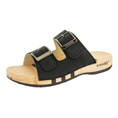 Melissa – Women's Clog Sandal with Flexible Willow Wood Sole