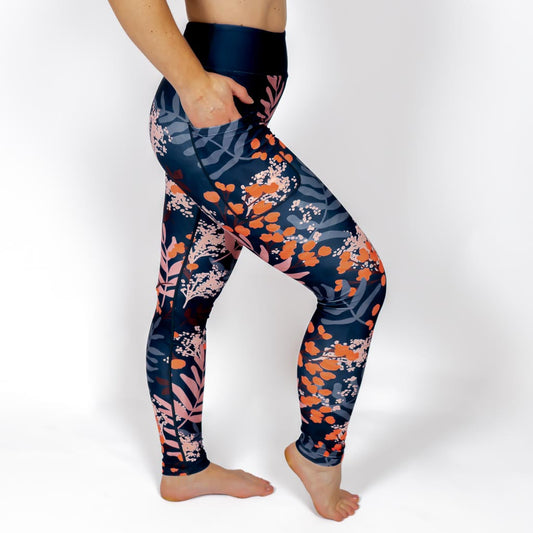 Jessica – Women's Meadow Leggings with Pockets