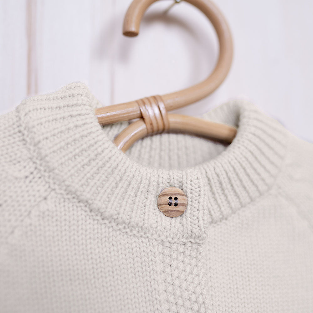 Esme – Baby's Comfortable Versatile Wool Cardigan