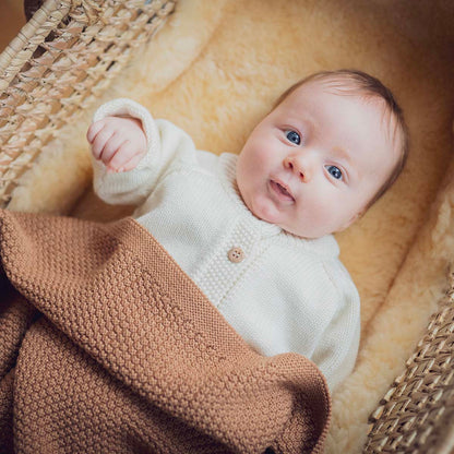 Esme – Baby's Comfortable Versatile Wool Cardigan