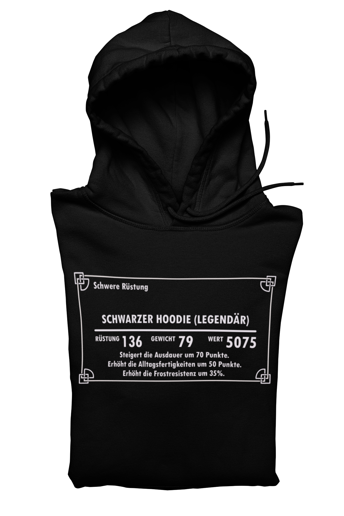 Howard – Unisex Statement Hoodie with Unique Prescription-Inspired Graphic Design