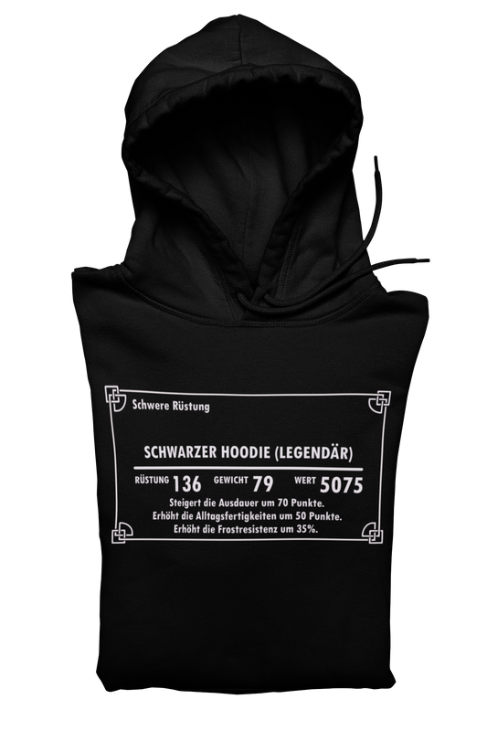 Howard – Unisex Statement Hoodie with Unique Prescription-Inspired Graphic Design