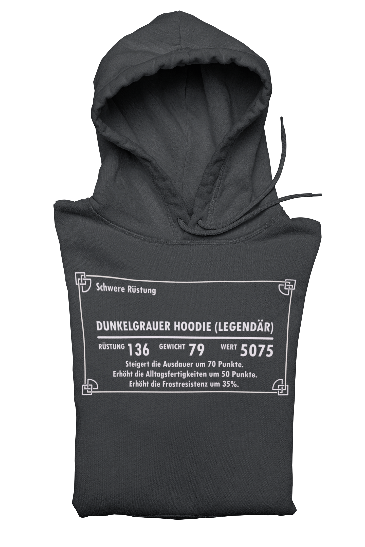 Howard – Unisex Statement Hoodie with Unique Prescription-Inspired Graphic Design