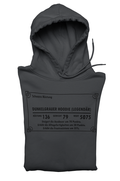 Howard – Unisex Statement Hoodie with Unique Prescription-Inspired Graphic Design