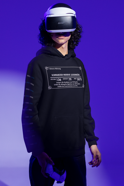 Howard – Unisex Statement Hoodie with Unique Prescription-Inspired Graphic Design