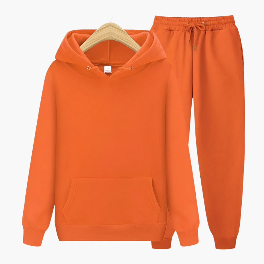 Men's Hoodie and Jogger Sweatpants Set, Casual Relaxed Fit, Everyday Comfort Loungewear
