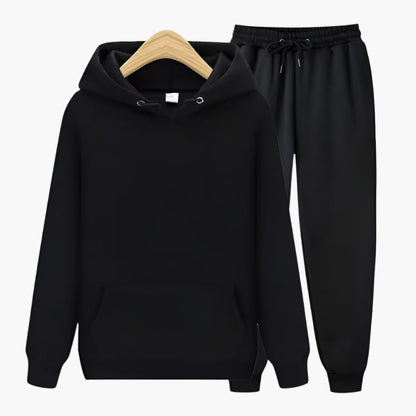 Men's Hoodie and Jogger Sweatpants Set, Casual Relaxed Fit, Everyday Comfort Loungewear