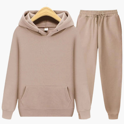 Men's Hoodie and Jogger Sweatpants Set, Casual Relaxed Fit, Everyday Comfort Loungewear