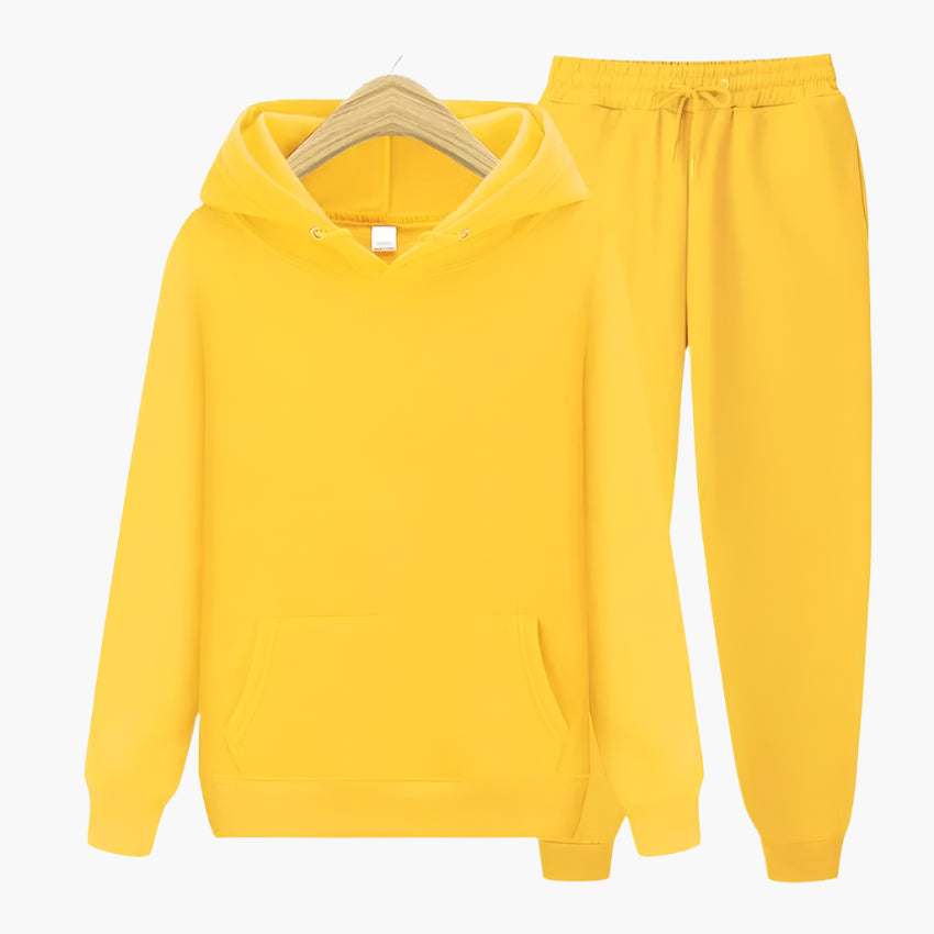 Men's Hoodie and Jogger Sweatpants Set, Casual Relaxed Fit, Everyday Comfort Loungewear