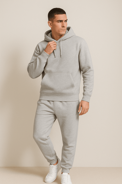 Men's Hoodie and Jogger Sweatpants Set, Casual Relaxed Fit, Everyday Comfort Loungewear