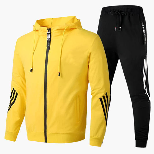 Men's Athletic Tracksuit Set – Modern Lightweight Sport & Leisurewear