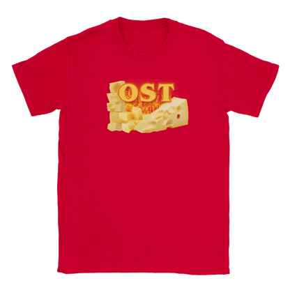 Rachael – Unisex Cheese Print T-Shirt