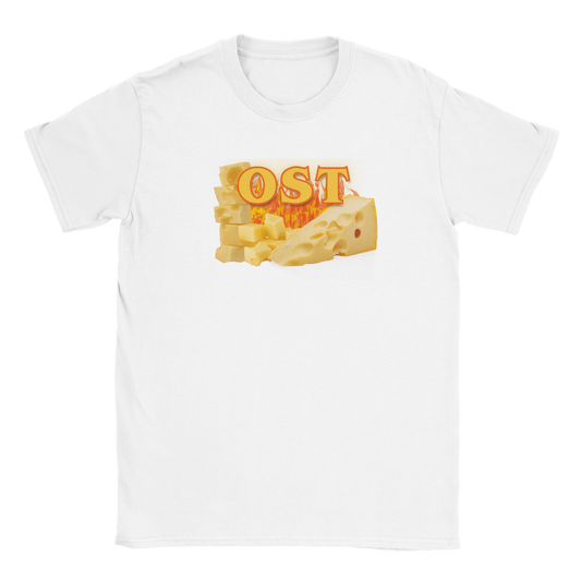 Rachael – Unisex Cheese Print T-Shirt