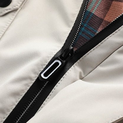 Men's Winter Outdoor Waterproof Parka Jacket with Removable Hood – All-Weather Adventure Style