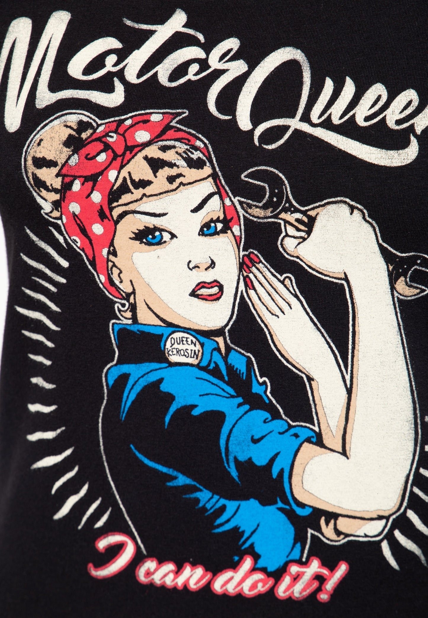 Joy – Women's Retro Print T-Shirt