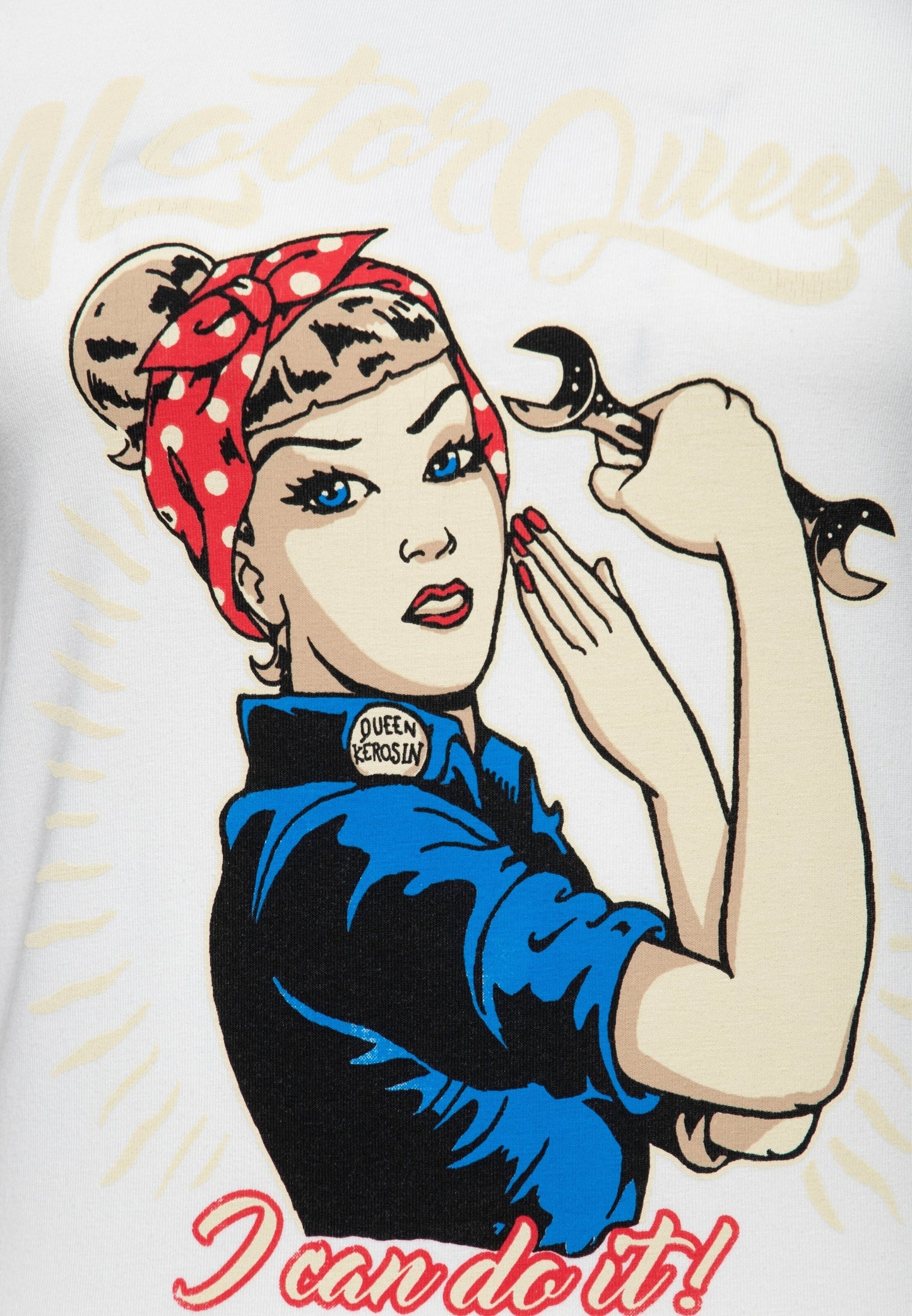 Joy – Women's Retro Print T-Shirt