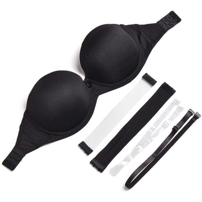 Andrea – Women's Push-Up Bra with Interchangeable Straps