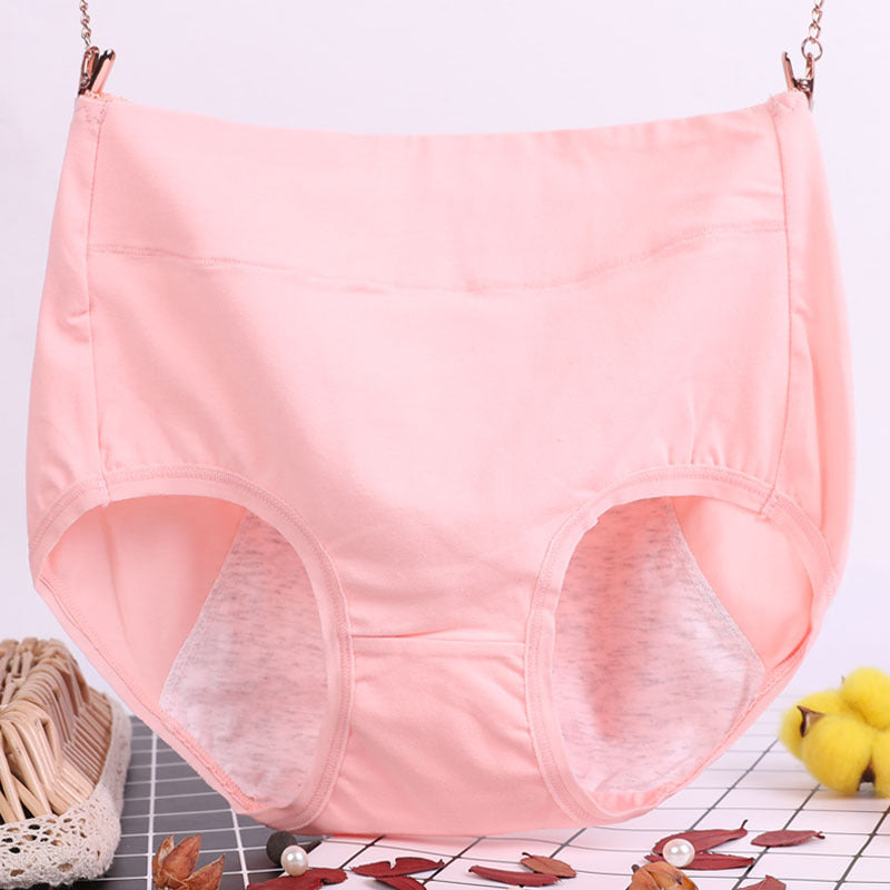 Jessica – Women's High Waist Leak-Proof Cotton Underwear