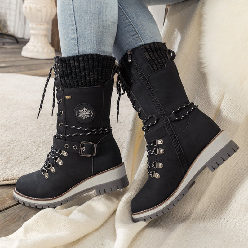 Melissa – Waterproof Knee-High Snow Boots