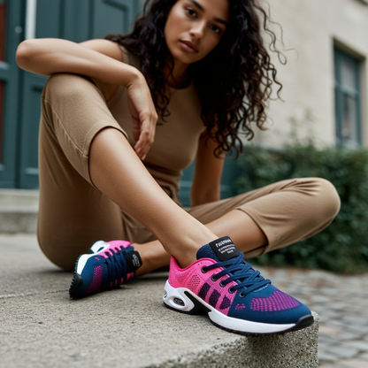 Women's Orthopedic Lightweight Running Shoes - Comfortable Athletic Sneakers for Pain Relief and Everyday Wear