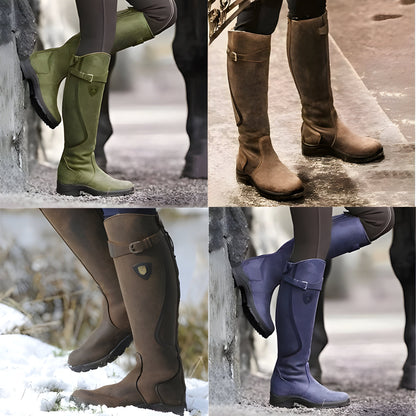 Women's Lightweight Waterproof Riding Boots for Outdoor Activities