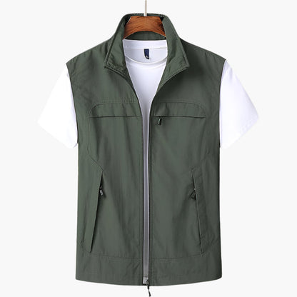 Men's Modern Outdoor Utility Vest – Versatile All-Season Layer