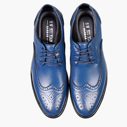 Men's Formal Oxford Brogue Dress Shoes Classic Business Style